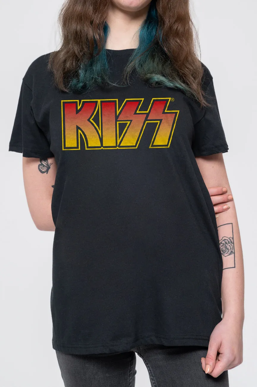 Kiss Vintage Band Logo T Shirt sold by Paradiso Clothing product image thumbnail 3