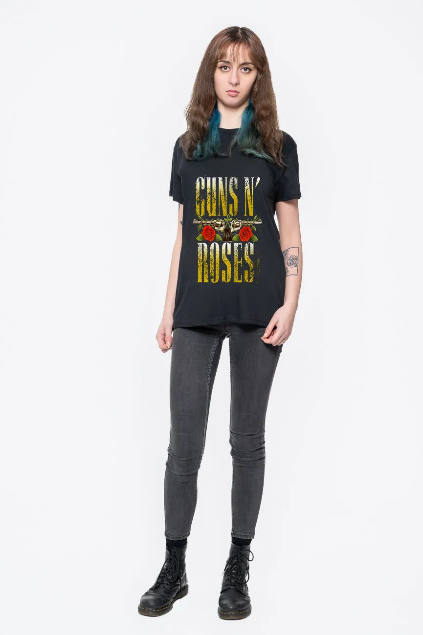 Guns N Roses Big Guns T Shirt sold by Paradiso Clothing product image thumbnail 2