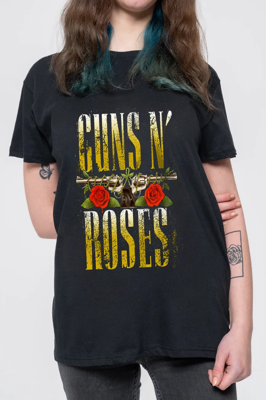 Guns N Roses Big Guns T Shirt sold by Paradiso Clothing product image thumbnail 3