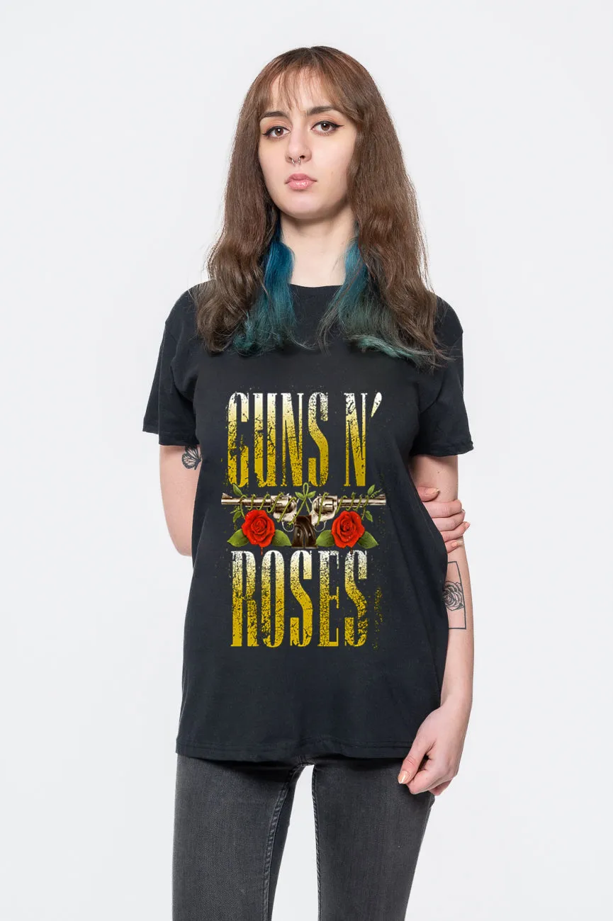 Guns N Roses Big Guns T Shirt sold by Paradiso Clothing