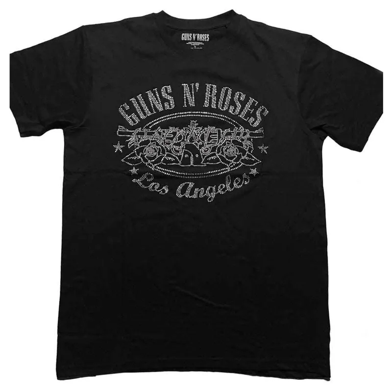 Guns N Roses LA Diamante T Shirt sold by Paradiso Clothing
