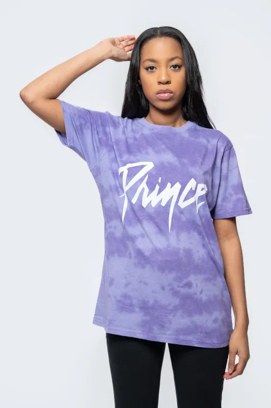 Prince Purple Rain Track List Dip Dye T Shirt sold by Paradiso Clothing