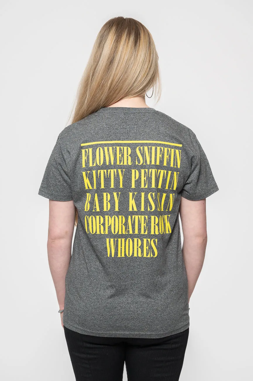 Nirvana Flower Sniffin Brindle T Shirt sold by Paradiso Clothing product image thumbnail 4