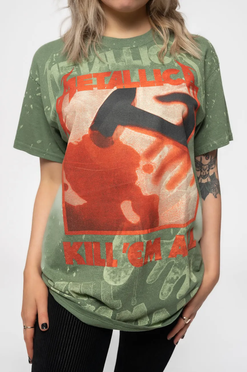 Metallica Kill Em All all over print T Shirt sold by Paradiso Clothing product image thumbnail 3