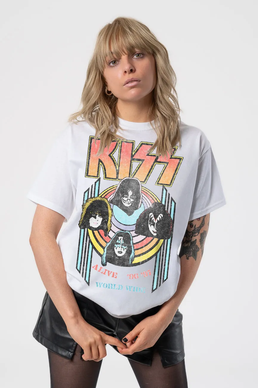 KISS Alive World Wide T Shirt sold by Paradiso Clothing