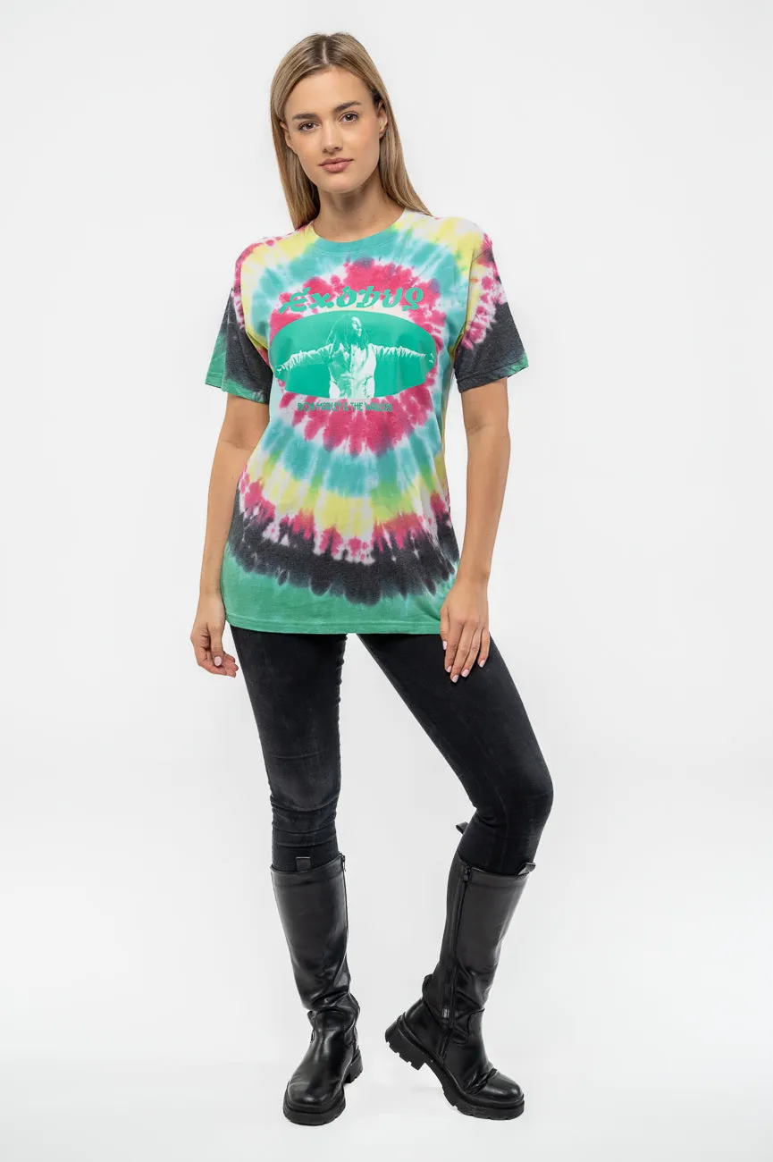 Bob Marley Exodus Oval Tie Dye T Shirt sold by Paradiso Clothing product image thumbnail 2