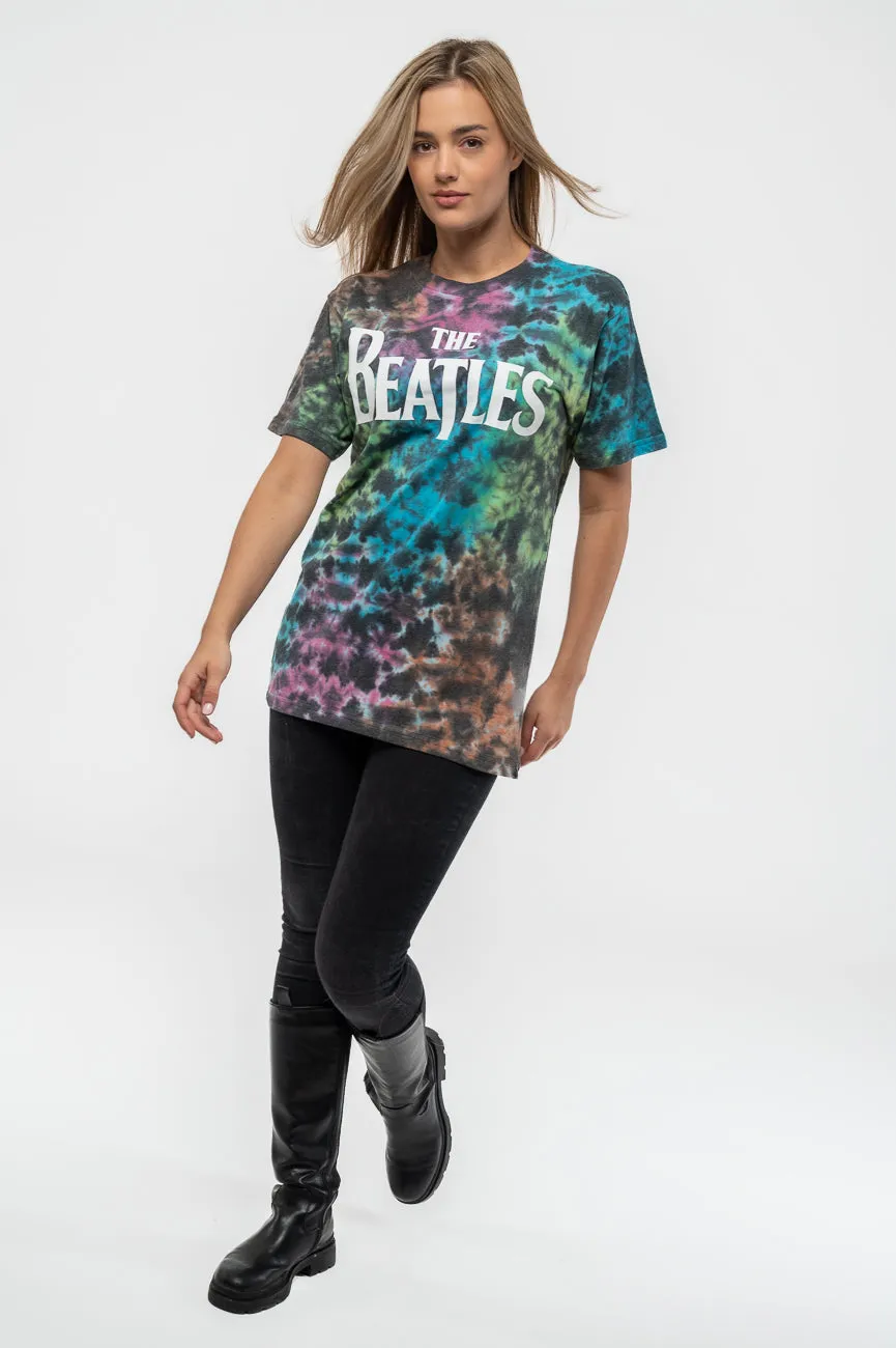 The Beatles Drop T Band Logo Dip Dye Tee sold by Paradiso Clothing product image thumbnail 5