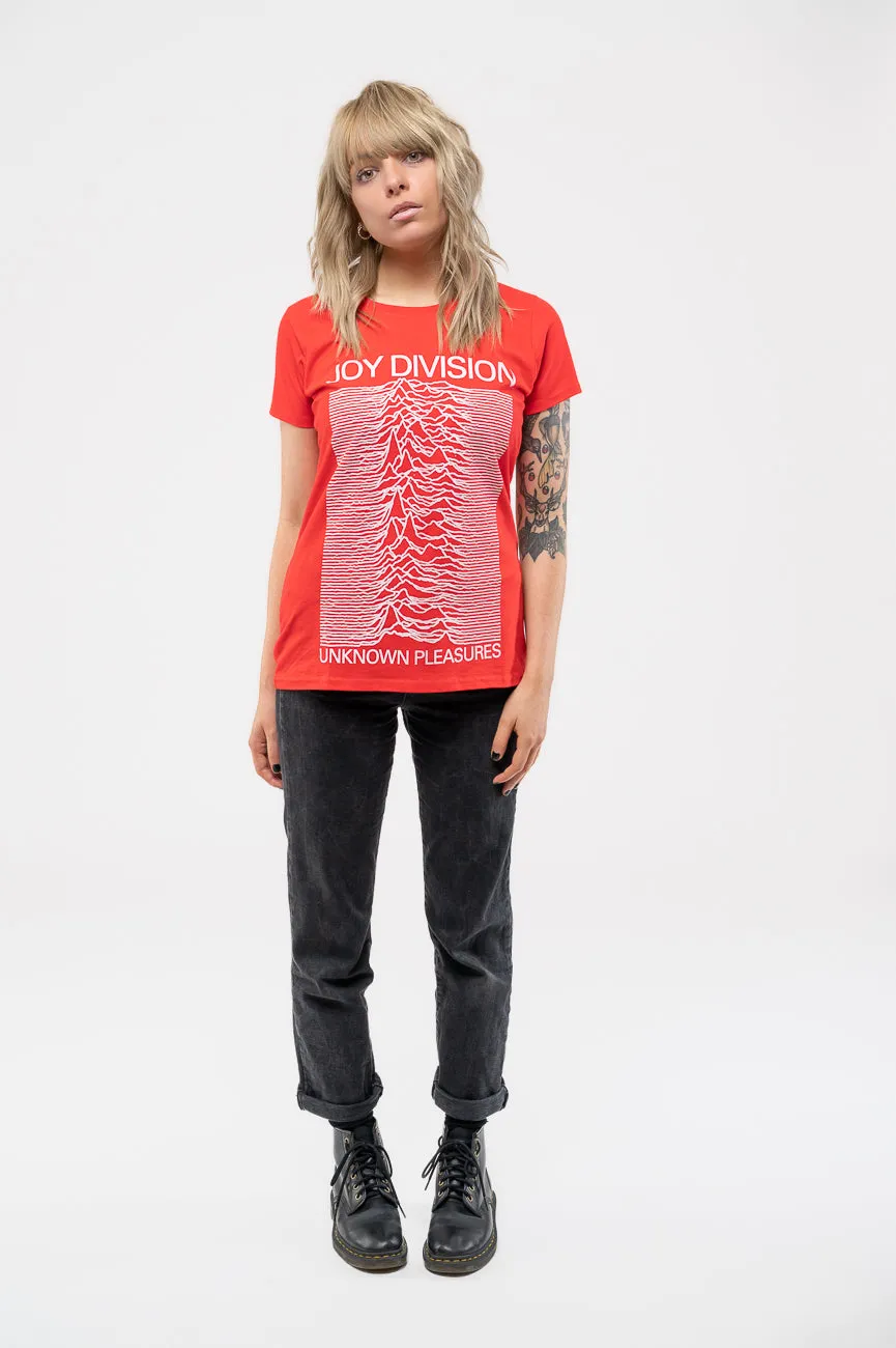 Joy Division Unknown Pleasures Skinny T Shirt sold by Paradiso Clothing product image thumbnail 2