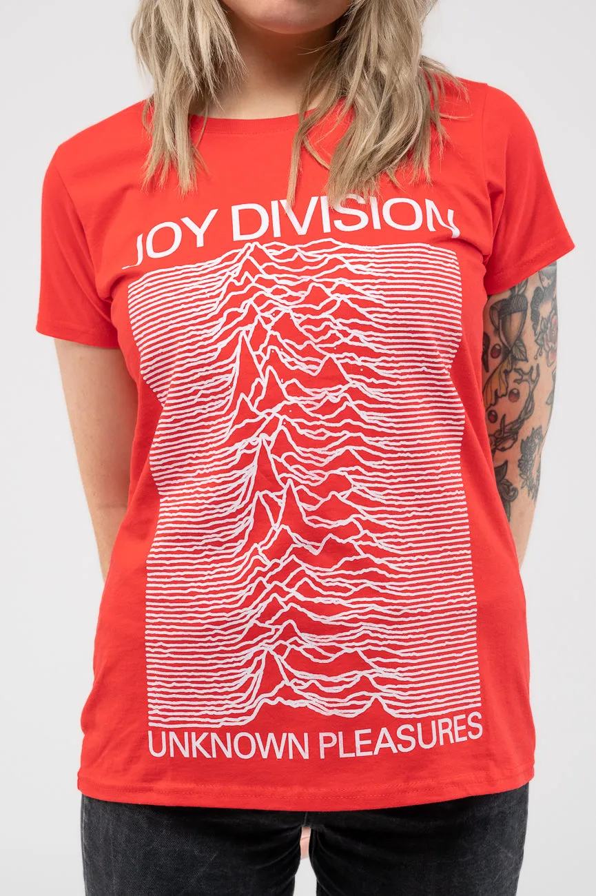 Joy Division Unknown Pleasures Skinny T Shirt sold by Paradiso Clothing product image thumbnail 3