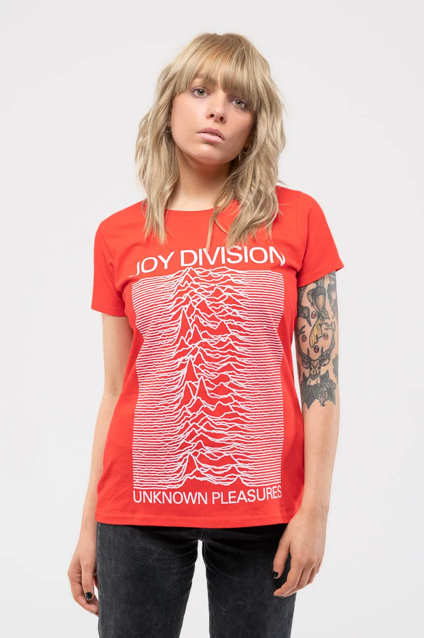 Joy Division Unknown Pleasures Skinny T Shirt sold by Paradiso Clothing