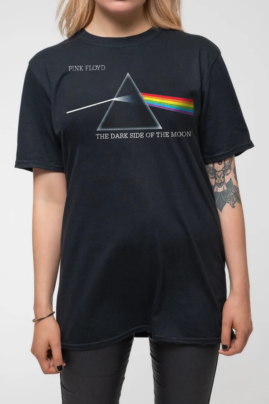 Pink Floyd Dark Side Of The Moon Courier T shirt sold by Paradiso Clothing product image thumbnail 3