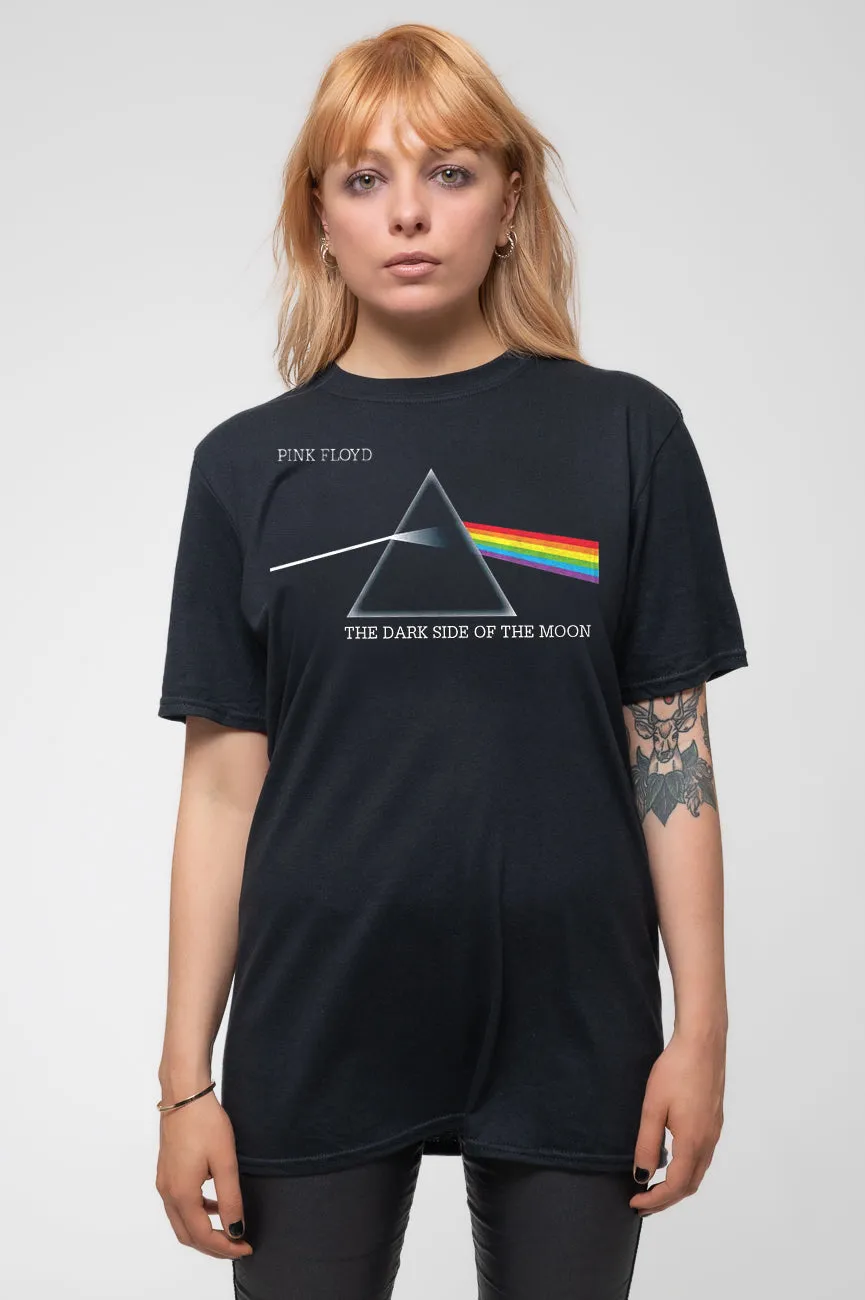 Pink Floyd Dark Side Of The Moon Courier T shirt sold by Paradiso Clothing