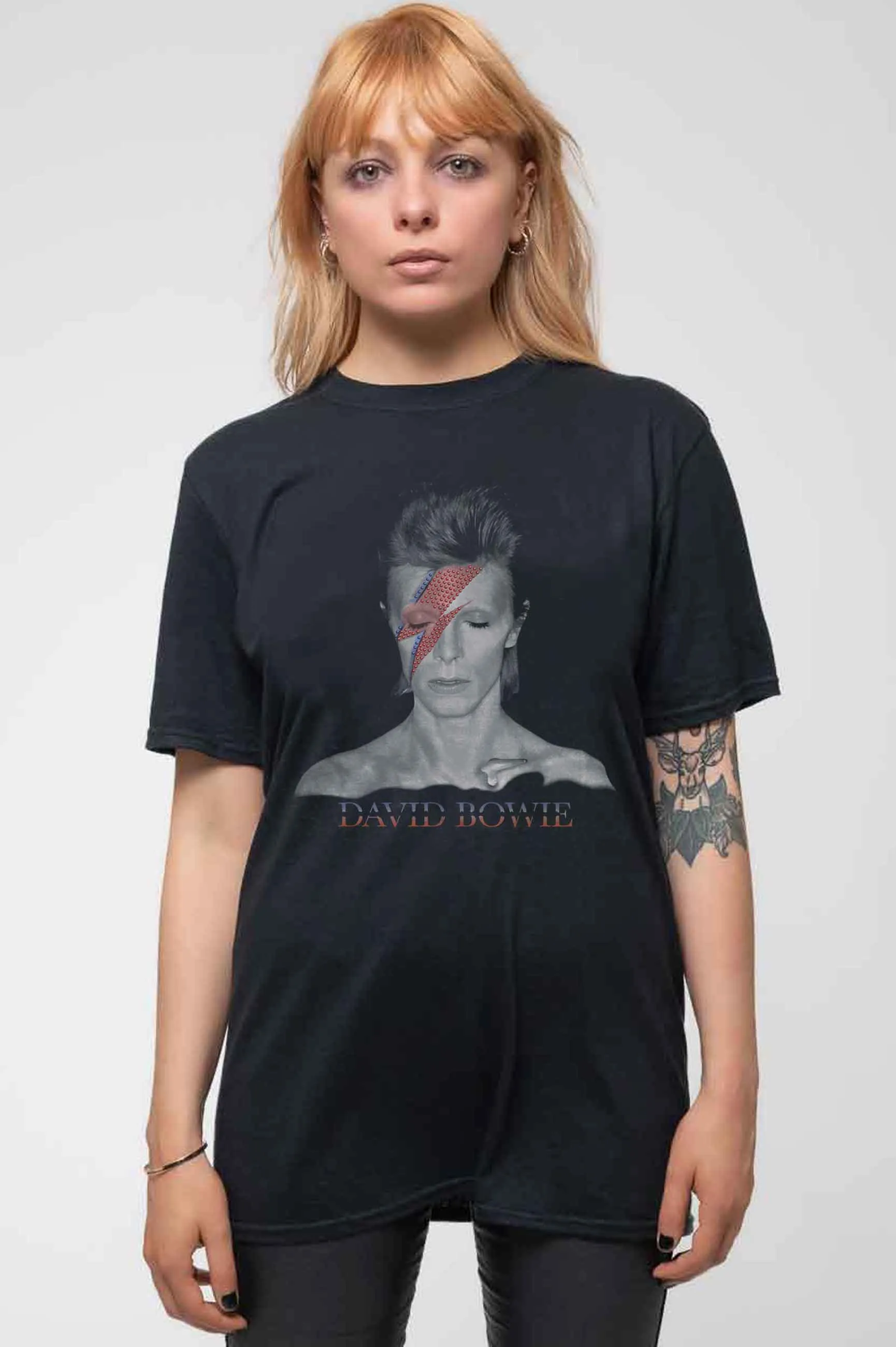David Bowie Aladdin Sane Profile T Shirt sold by Paradiso Clothing