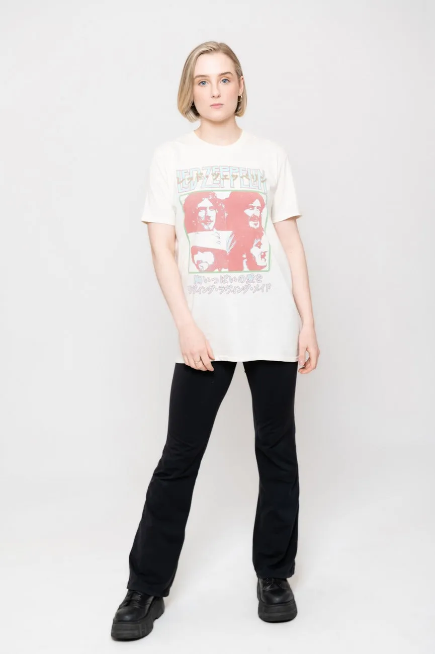 Led Zeppelin Japanese Poster T Shirt sold by Paradiso Clothing product image thumbnail 2
