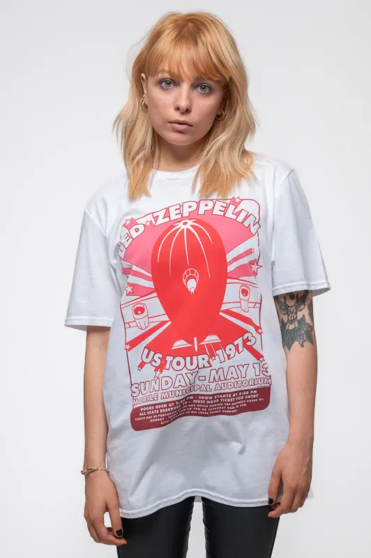 Led Zeppelin Mobile Municipal T Shirt sold by Paradiso Clothing