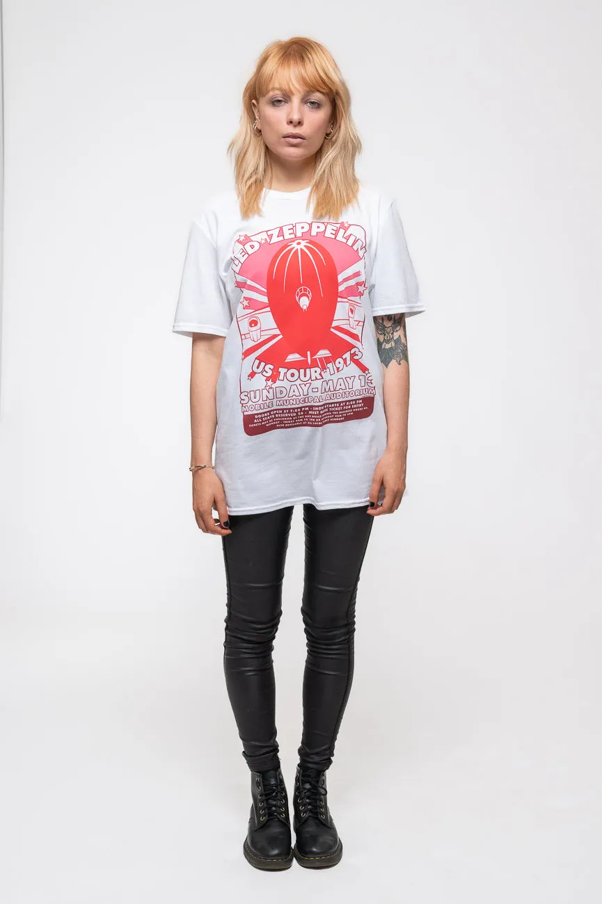 Led Zeppelin Mobile Municipal T Shirt sold by Paradiso Clothing product image thumbnail 2