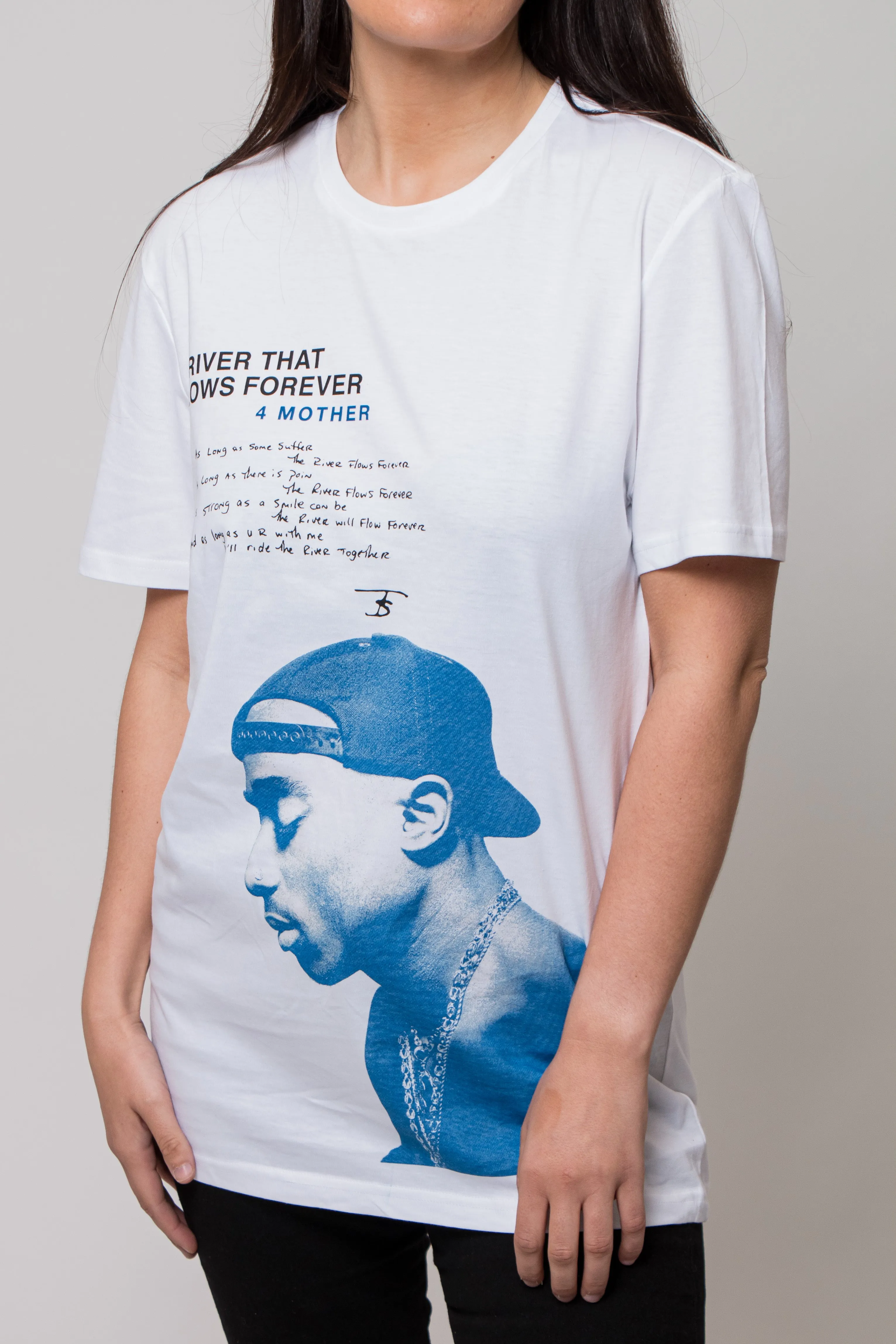 Tupac A River that flows T Shirt sold by Paradiso Clothing product image thumbnail 3
