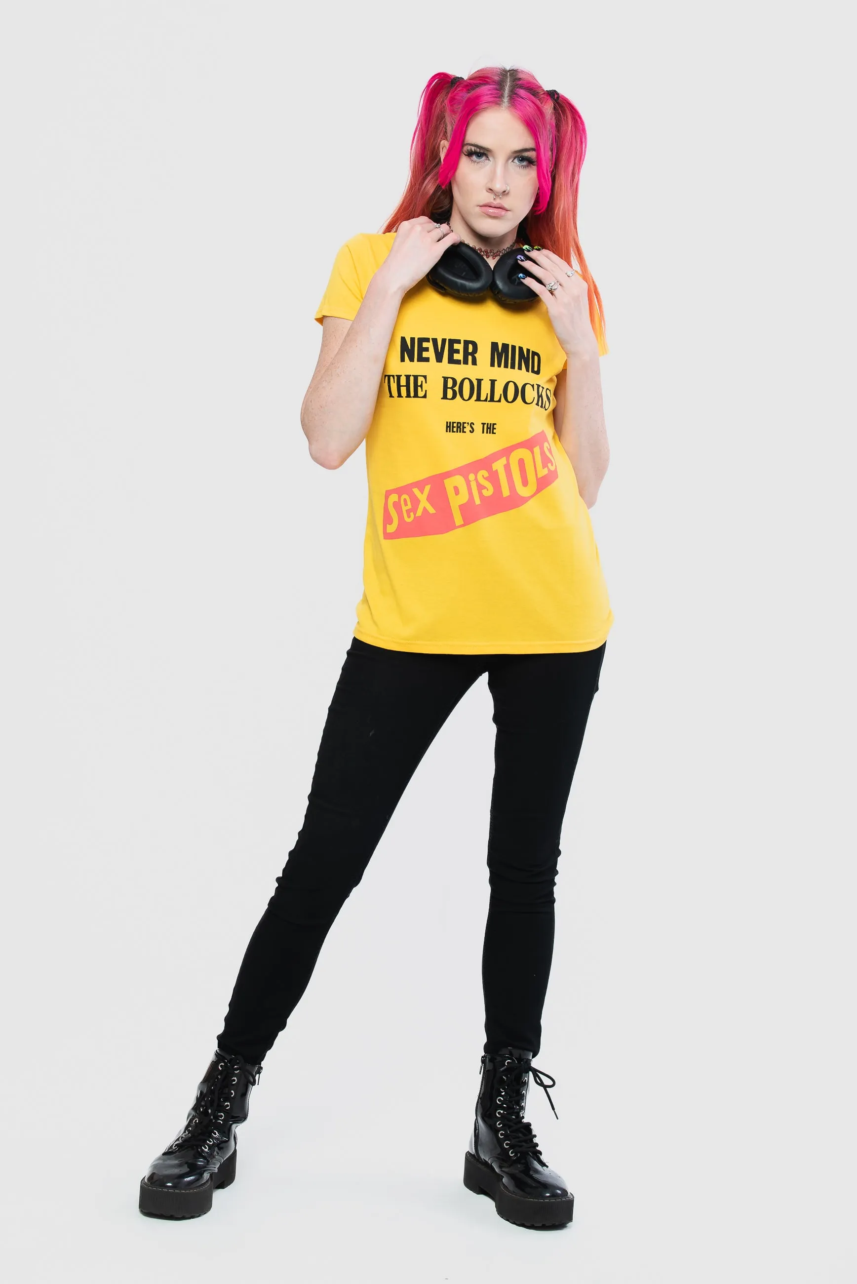 The Sex Pistols Never Mind Skinny Fit T Shirt sold by Paradiso Clothing product image thumbnail 5