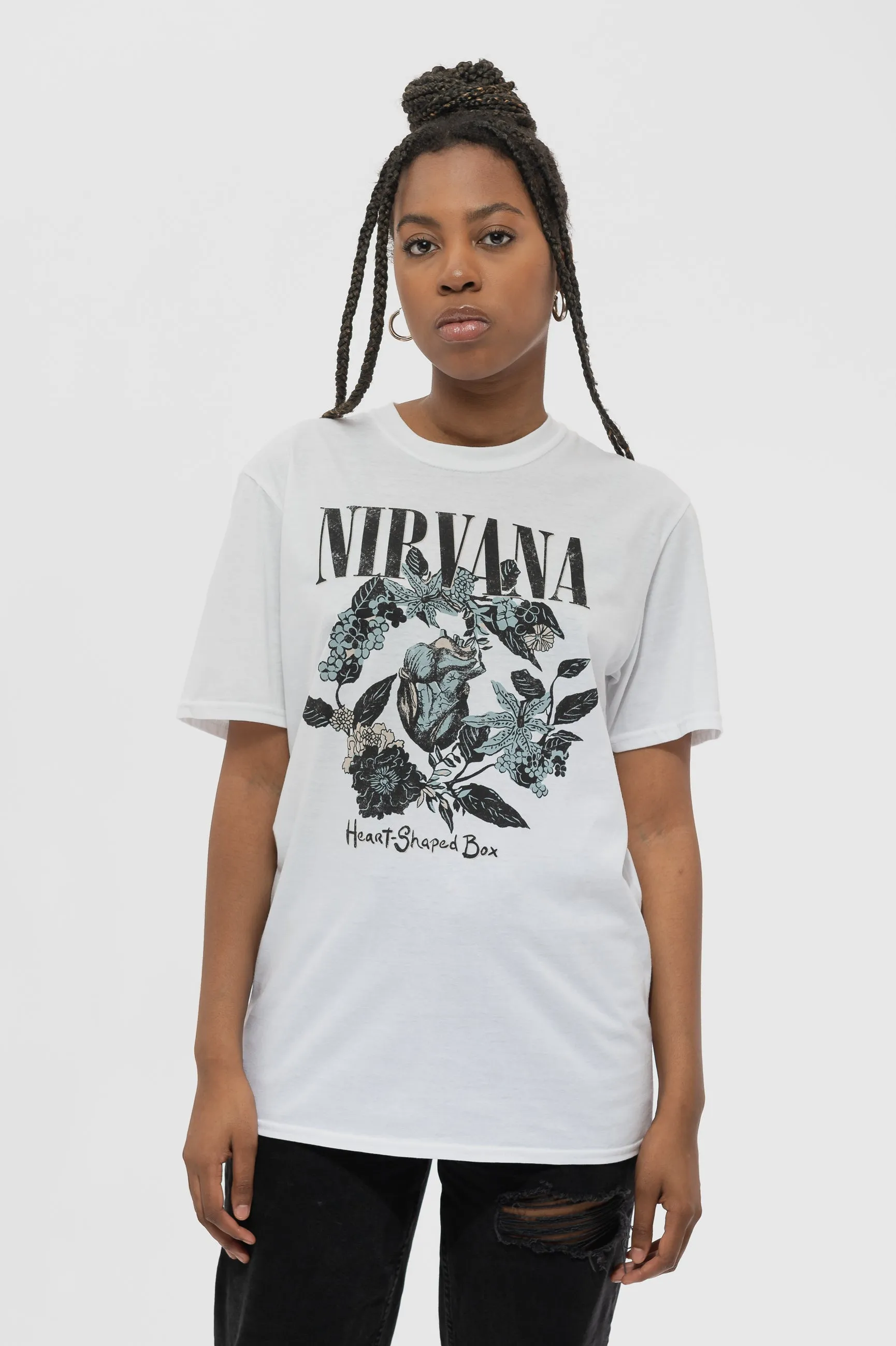 Nirvana Heart Shaped Box T Shirt sold by Paradiso Clothing