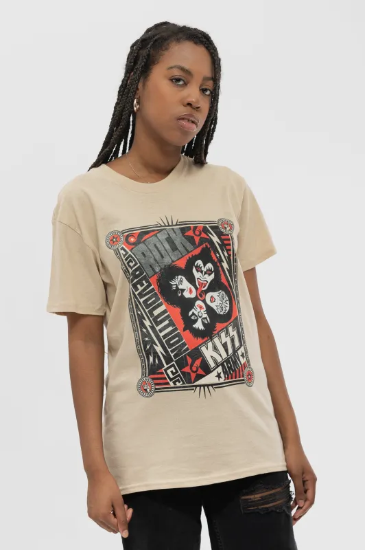 KISS Rock Revolution T Shirt sold by Paradiso Clothing