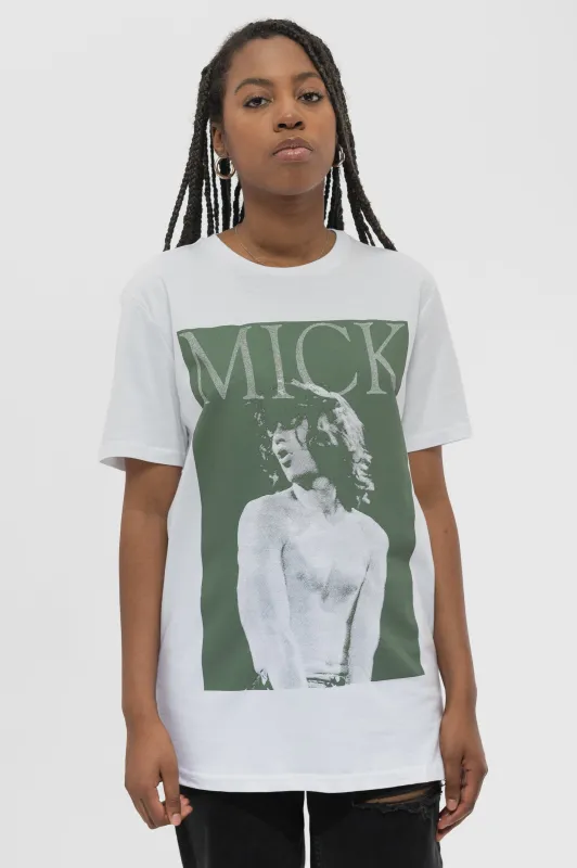 The Rolling Stones Retro Mick Jagger Live T Shirt sold by Paradiso Clothing