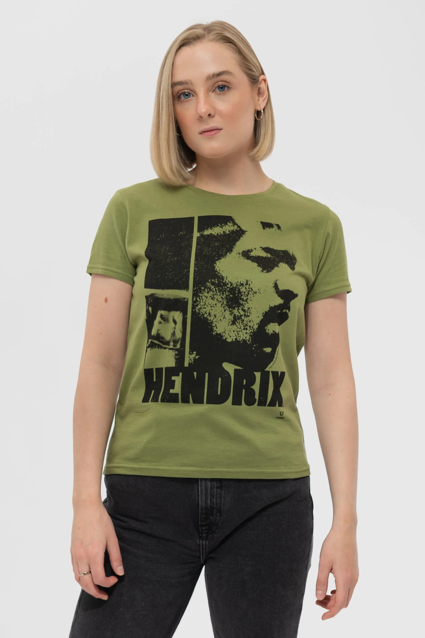 Jimi Hendrix Let Me Live Skinny T Shirt sold by Paradiso Clothing
