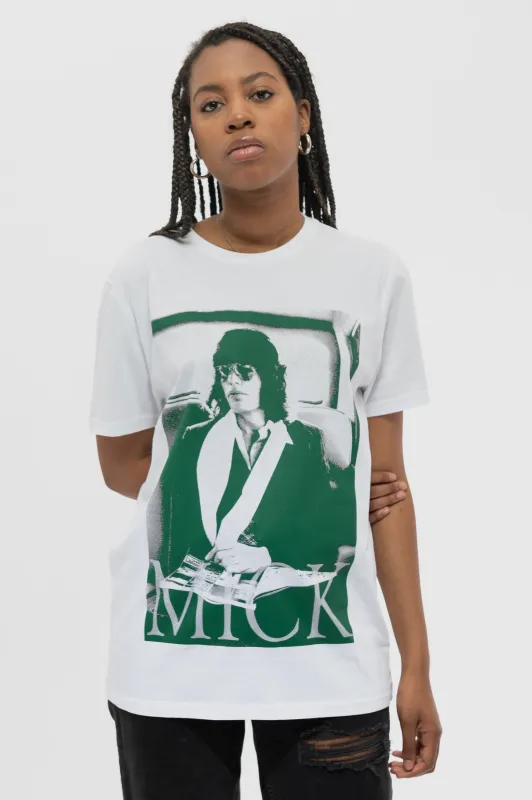 The Rolling Stones Retro Mick Jagger Photo T Shirt sold by Paradiso Clothing