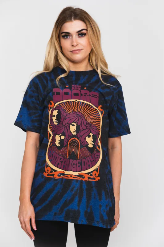 The Doors Strange Days Tie Dye T Shirt sold by Paradiso Clothing