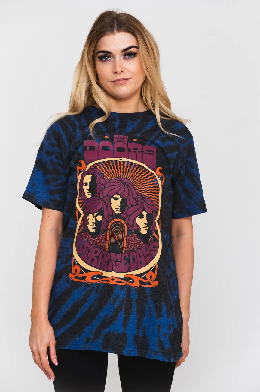 The Doors Strange Days Tie Dye T Shirt sold by Paradiso Clothing