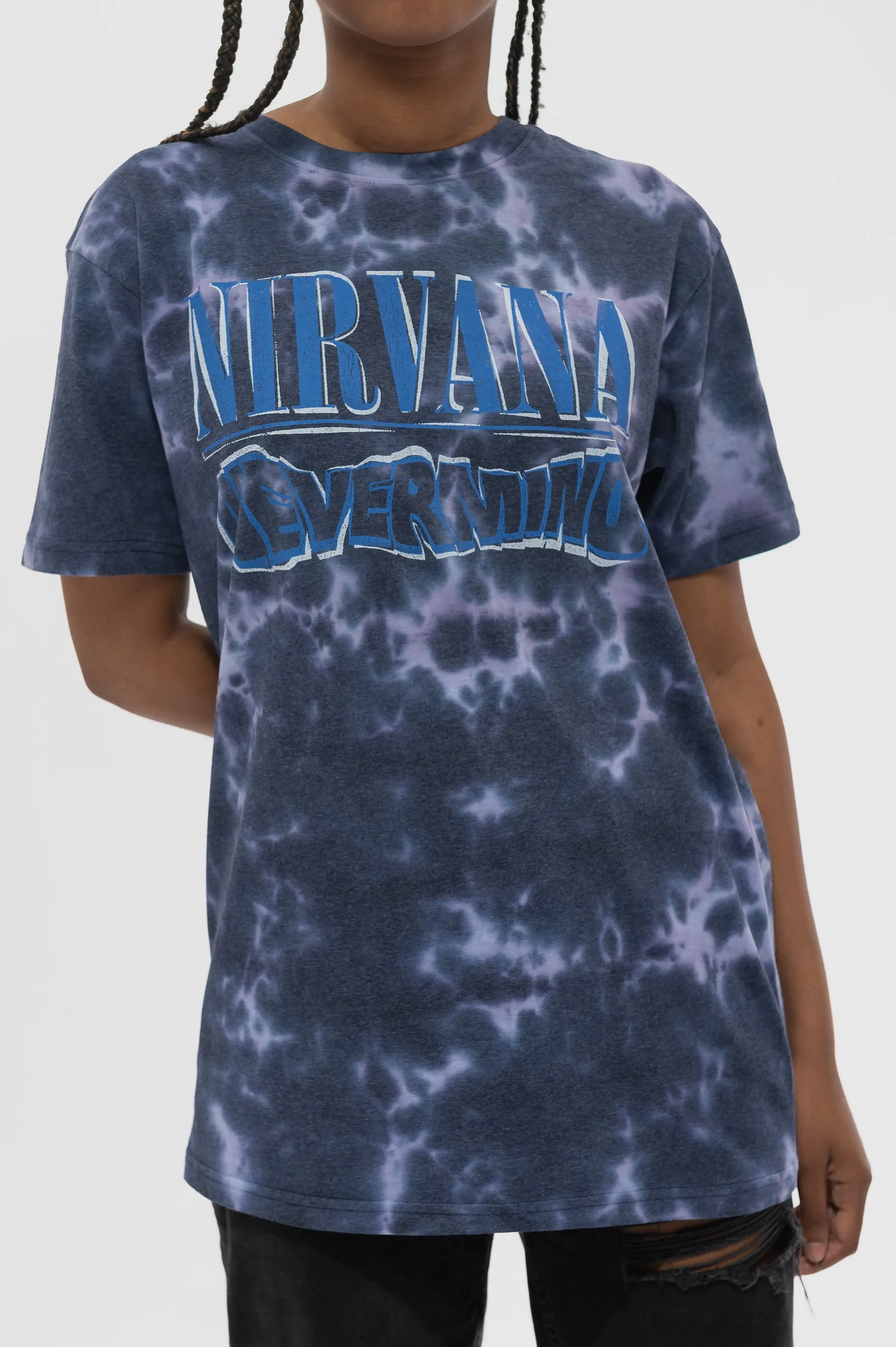 Nirvana Nevermind Dip Dye T Shirt sold by Paradiso Clothing product image thumbnail 3