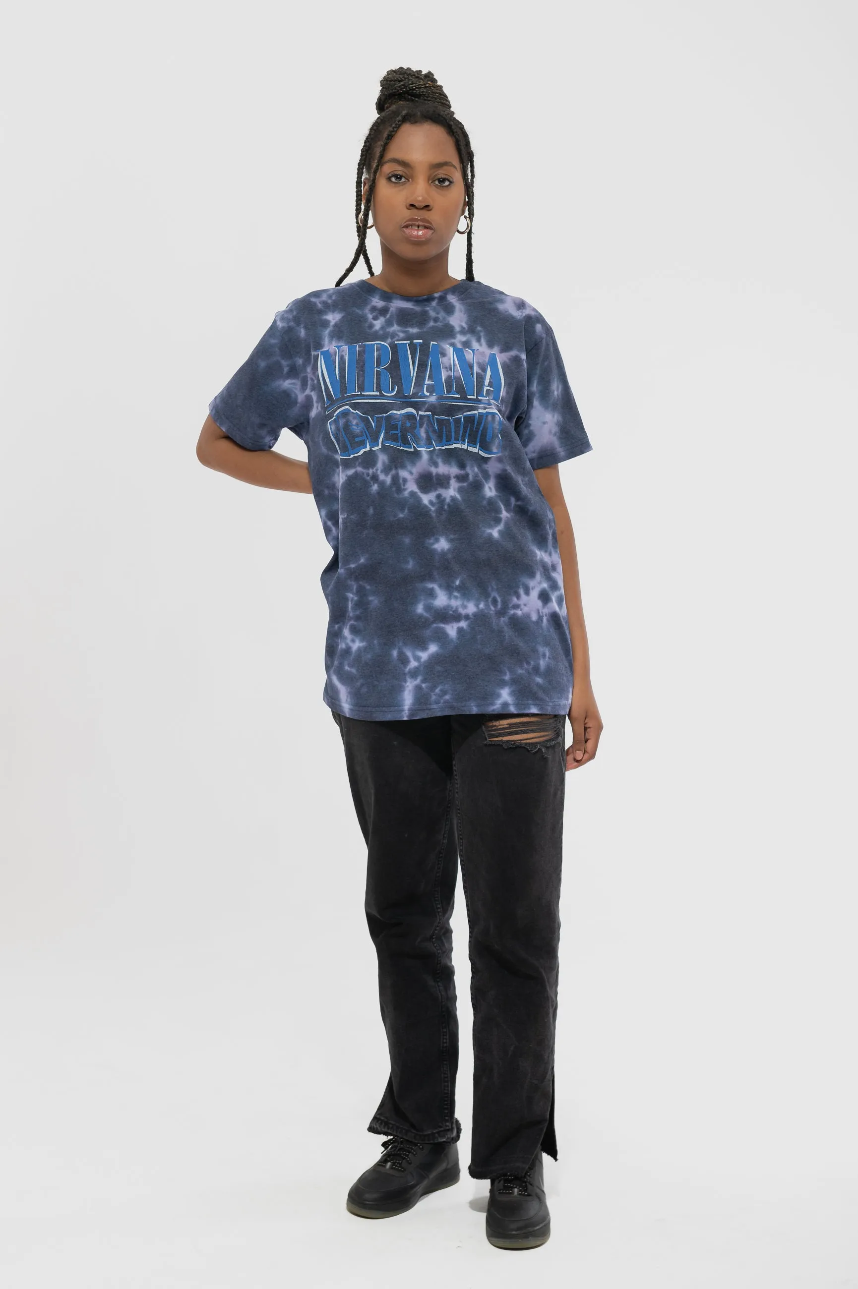 Nirvana Nevermind Dip Dye T Shirt sold by Paradiso Clothing product image thumbnail 5