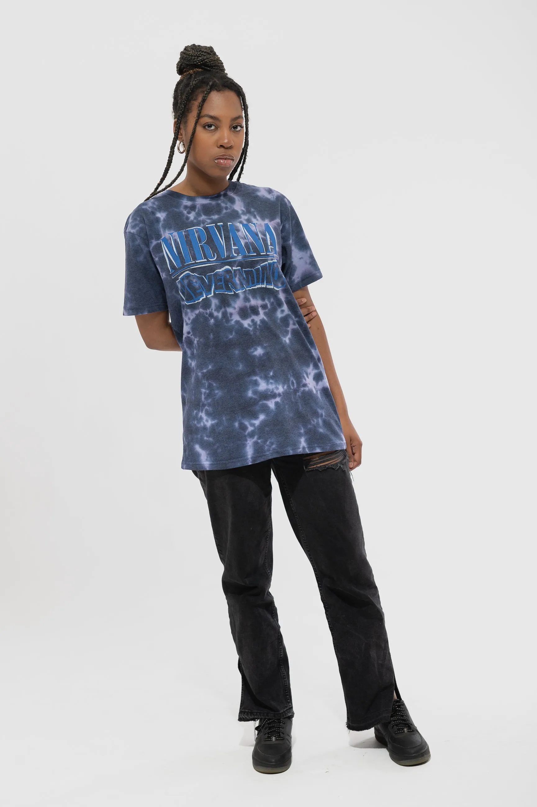 Nirvana Nevermind Dip Dye T Shirt sold by Paradiso Clothing product image thumbnail 2