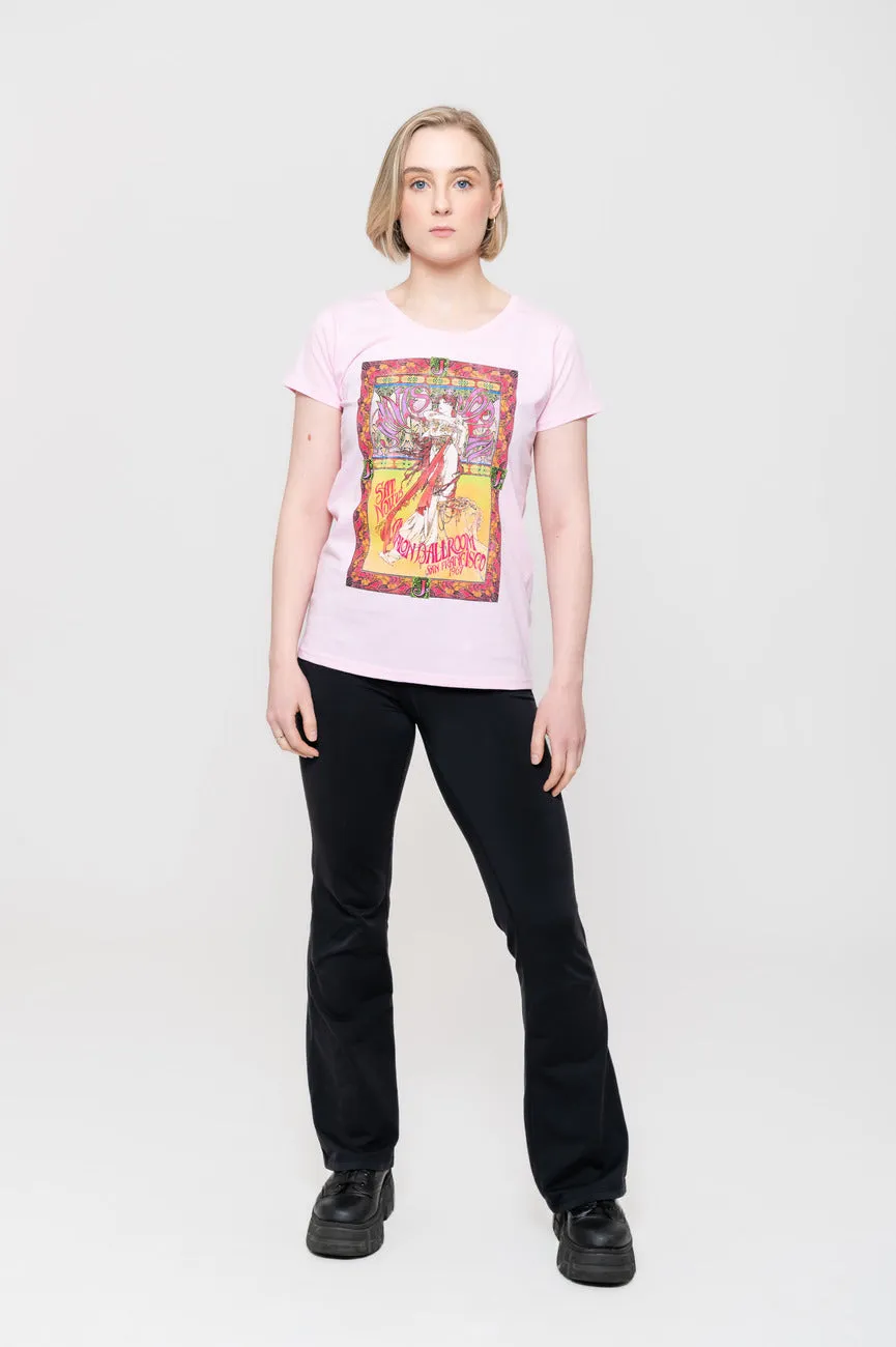 Janis Joplin Avalon Ballroom 67 Skinny T Shirt sold by Paradiso Clothing product image thumbnail 2