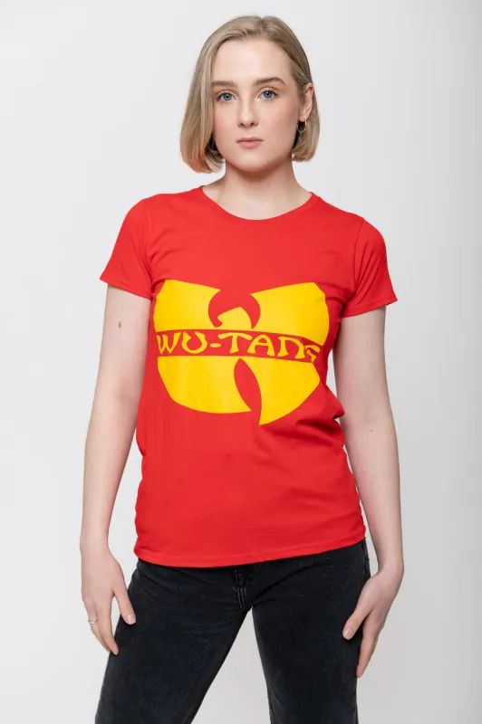 Wu-Tang Clan Katana Logo Skinny T Shirt made by Wutang