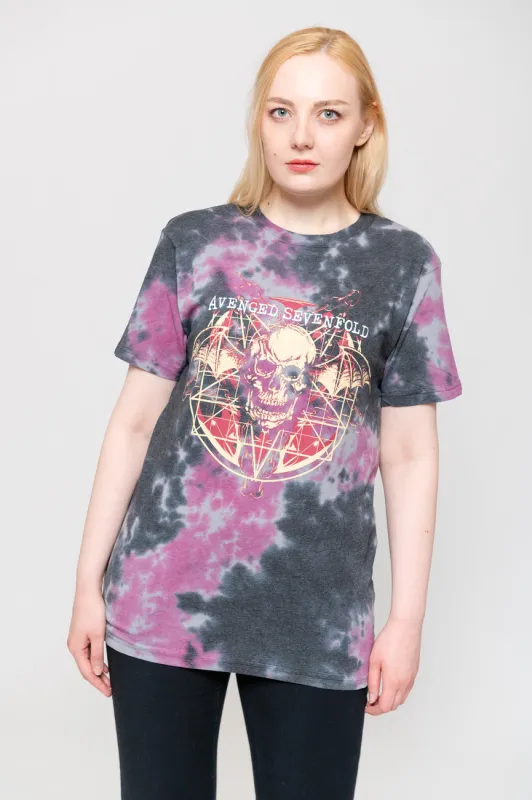 Avenged Sevenfold Ritual Dip Dye T Shirt sold by Paradiso Clothing