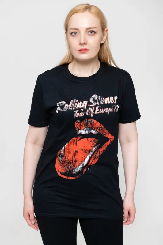 The Rolling Stones Tour Of Europe 73 T Shirt sold by Paradiso Clothing
