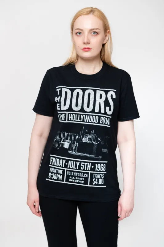 The Doors Hollywood Bowl flyer T Shirt sold by Paradiso Clothing