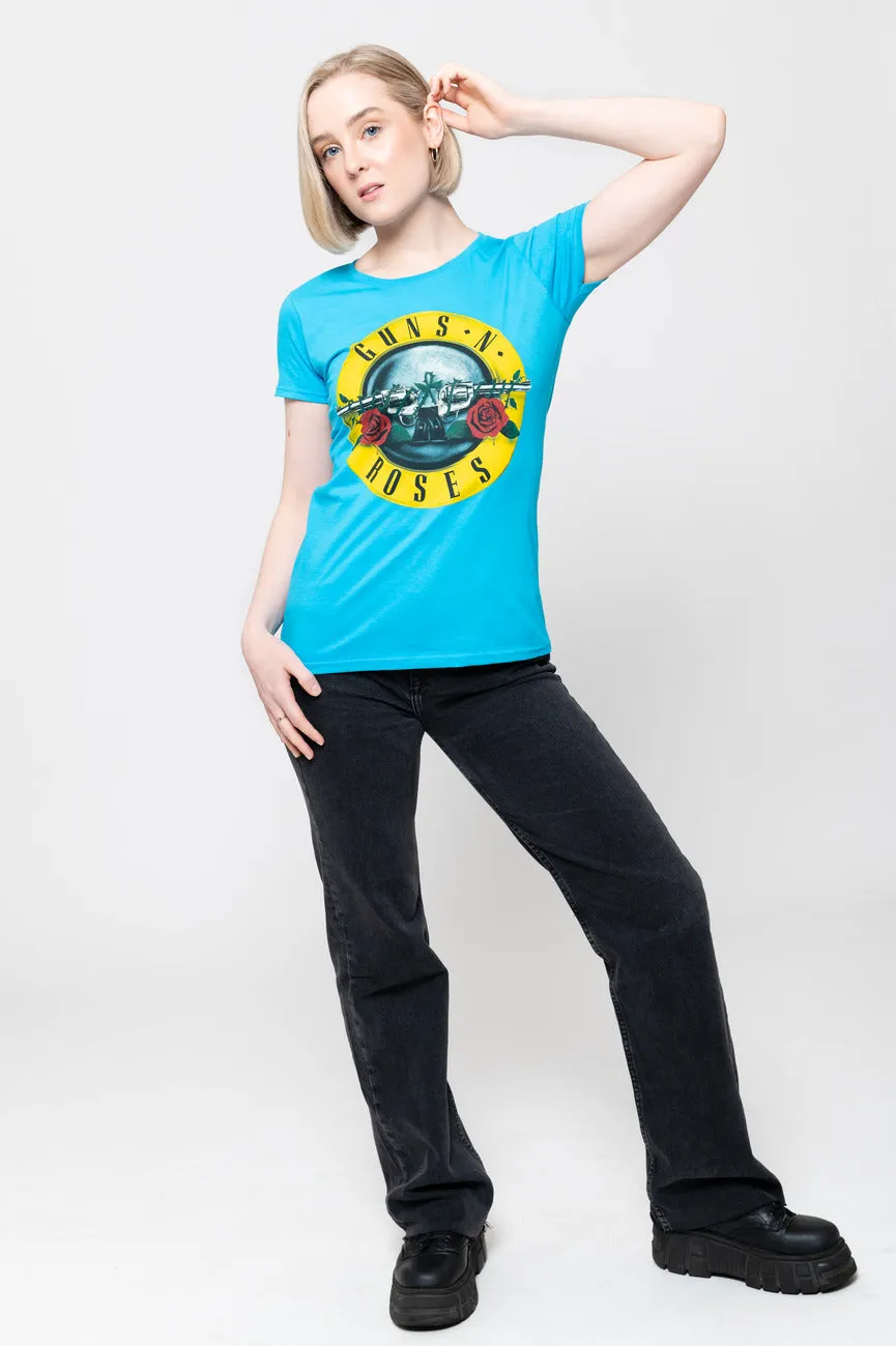 Guns N Roses Classic Logo Skinny T Shirt sold by Paradiso Clothing product image thumbnail 5