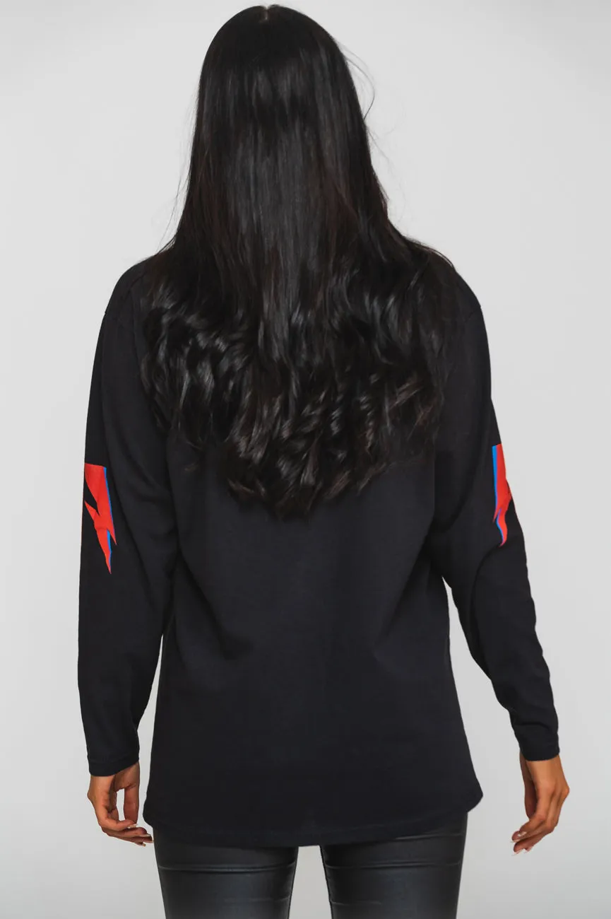 David Bowie Hammersmith Odeon Long Sleeve sold by Paradiso Clothing product image thumbnail 4