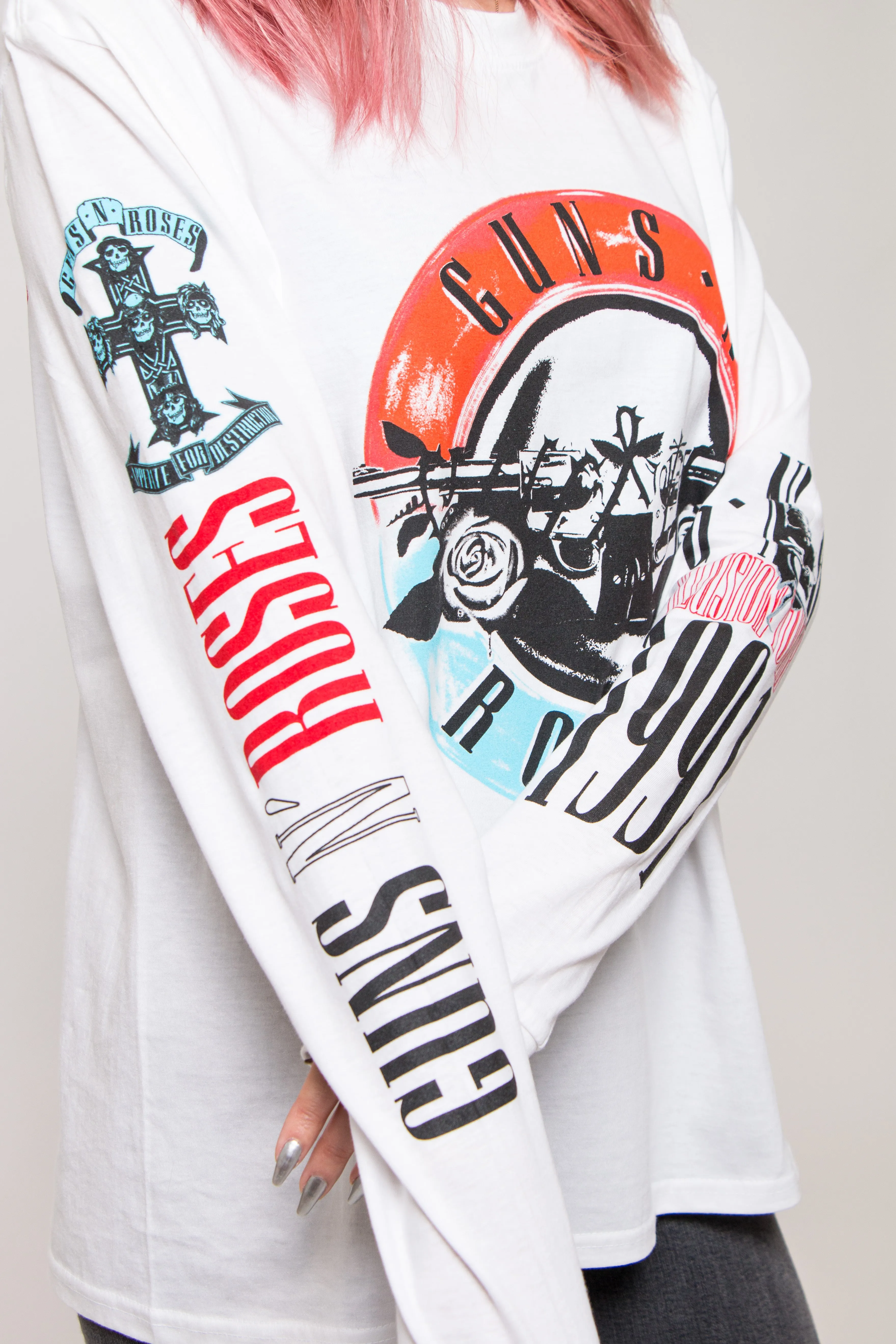 Guns N' Roses Motorcross Long Sleeve sold by Paradiso Clothing product image thumbnail 2