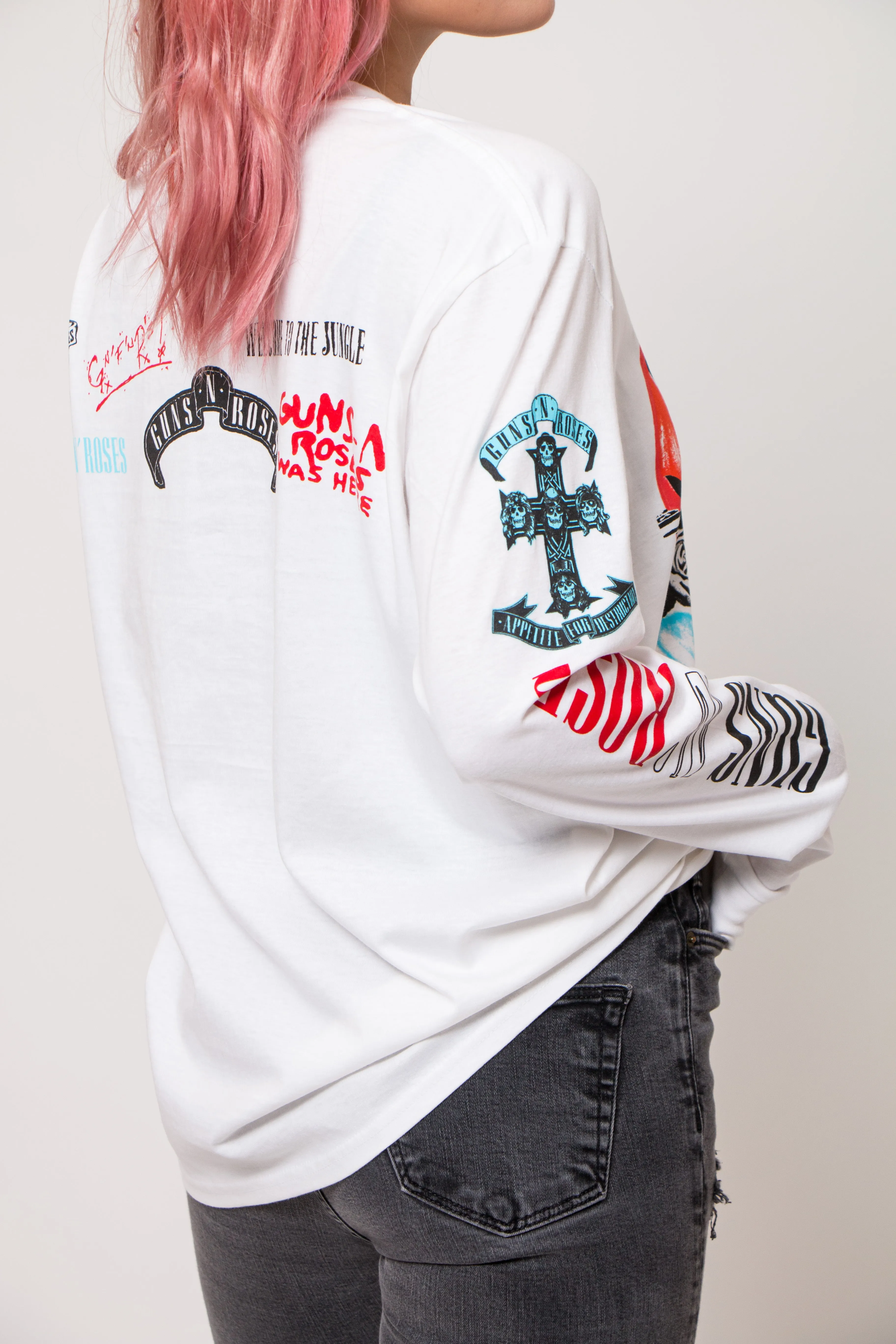 Guns N' Roses Motorcross Long Sleeve sold by Paradiso Clothing product image thumbnail 4