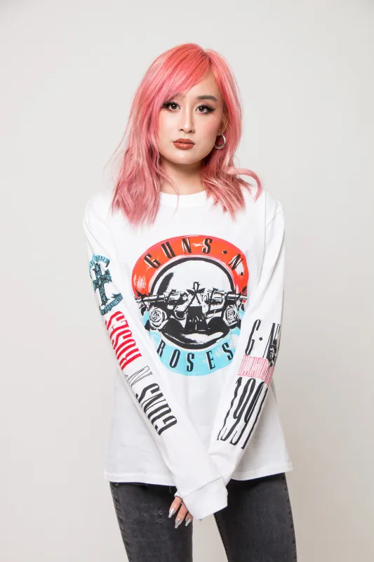 Guns N Roses Motorcross Long Sleeve sold by Paradiso Clothing