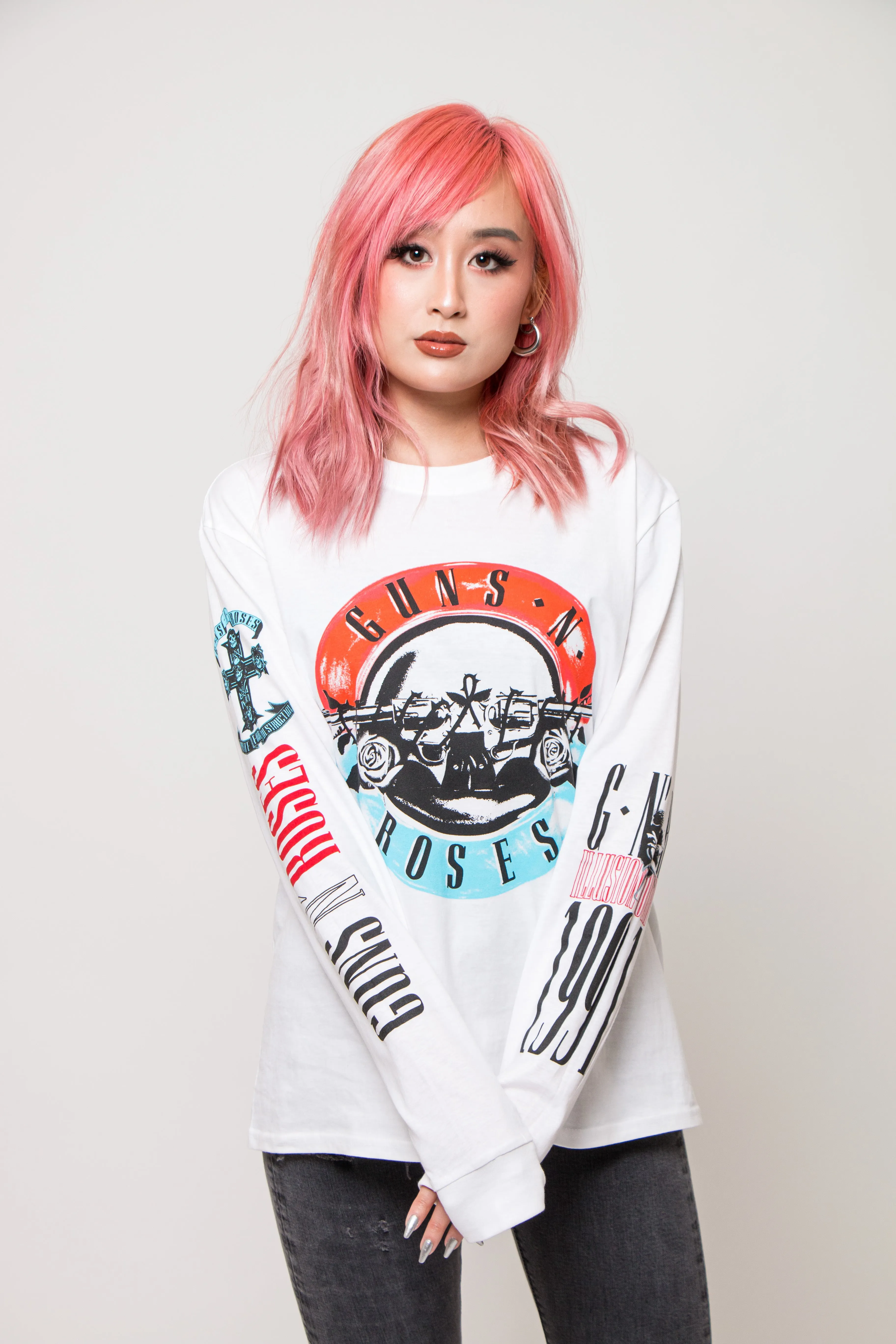 Guns N' Roses Motorcross Long Sleeve sold by Paradiso Clothing