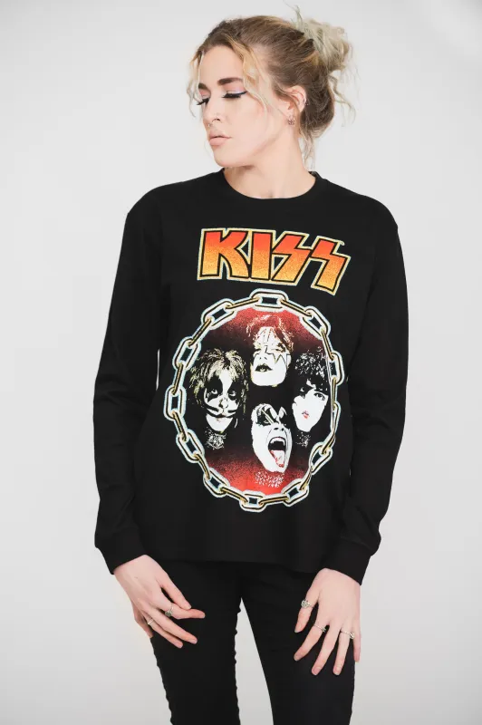 Kiss You Wanted The Best Long Sleeve T Shirt sold by Paradiso Clothing