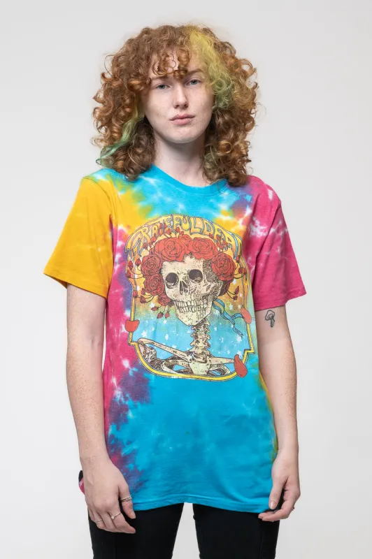 Grateful Dead Bertha Frame Dip Dye T Shirt sold by Paradiso Clothing