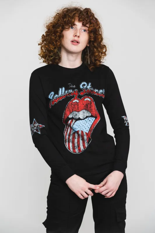 The Rolling Stones US Tour 78 Long Sleeve sold by Paradiso Clothing