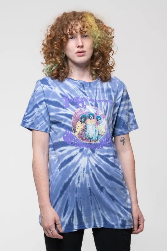 Jimi Hendrix Are You Experienced Tie Dye T Shirt made by Paradiso Clothing