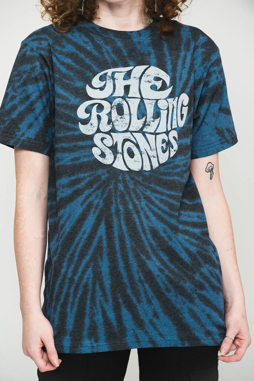 The Rolling Stones 70s Logo Dip Dye T Shirt sold by Paradiso Clothing product image thumbnail 3