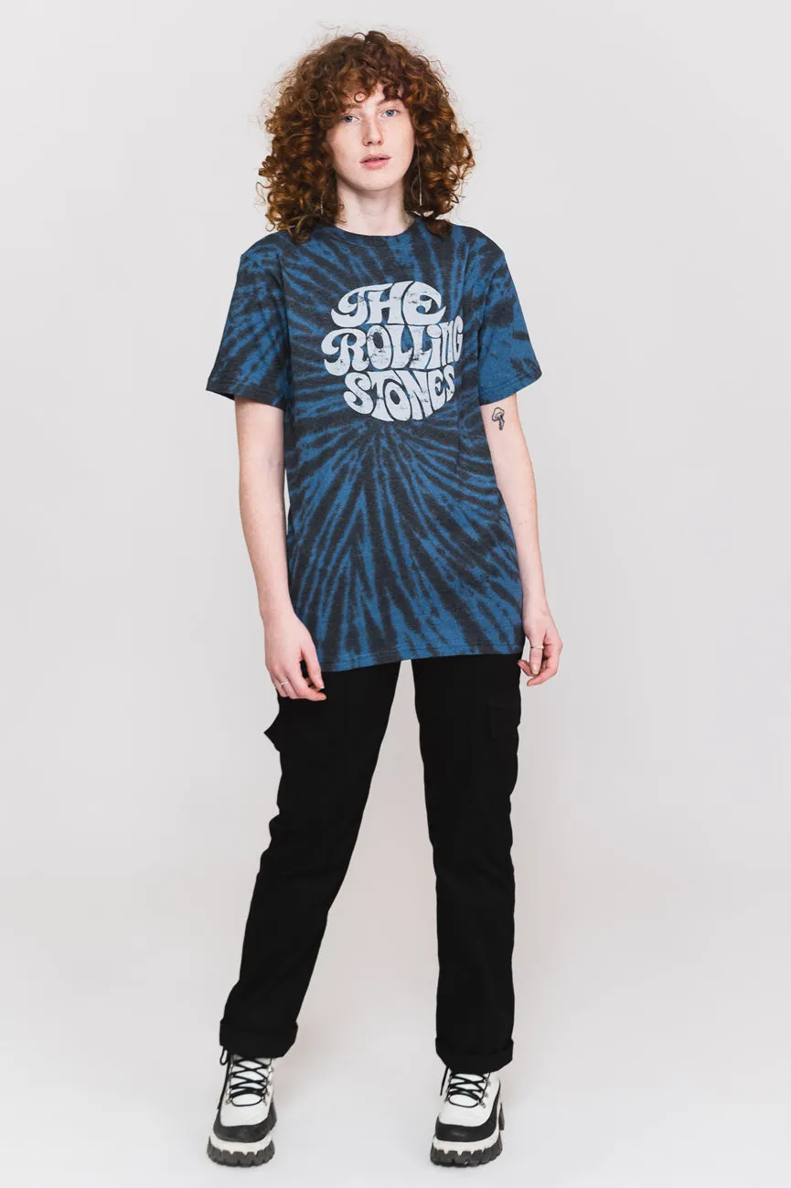 The Rolling Stones 70s Logo Dip Dye T Shirt sold by Paradiso Clothing product image thumbnail 2