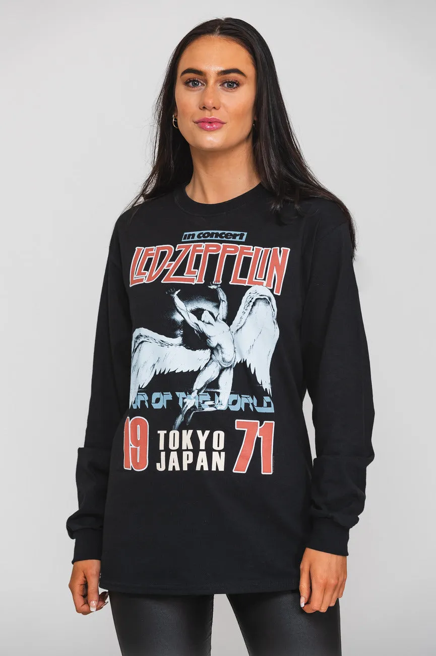 Led Zeppelin Japanese Icarus Long Sleeve sold by Paradiso Clothing